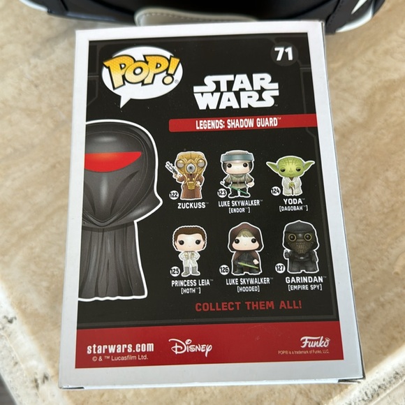 Funko Pop StarWars Legends Shadow Guard 71 Walgreens Exclusive New - Picture 4 of 5